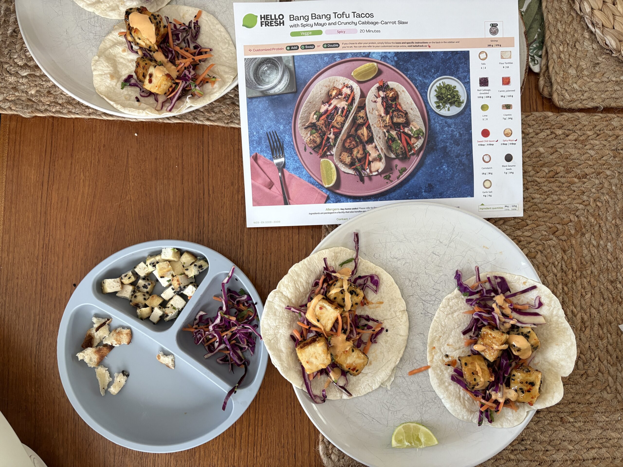 Bang Bang Tofu Tacos: Not Exactly a Baby Hit