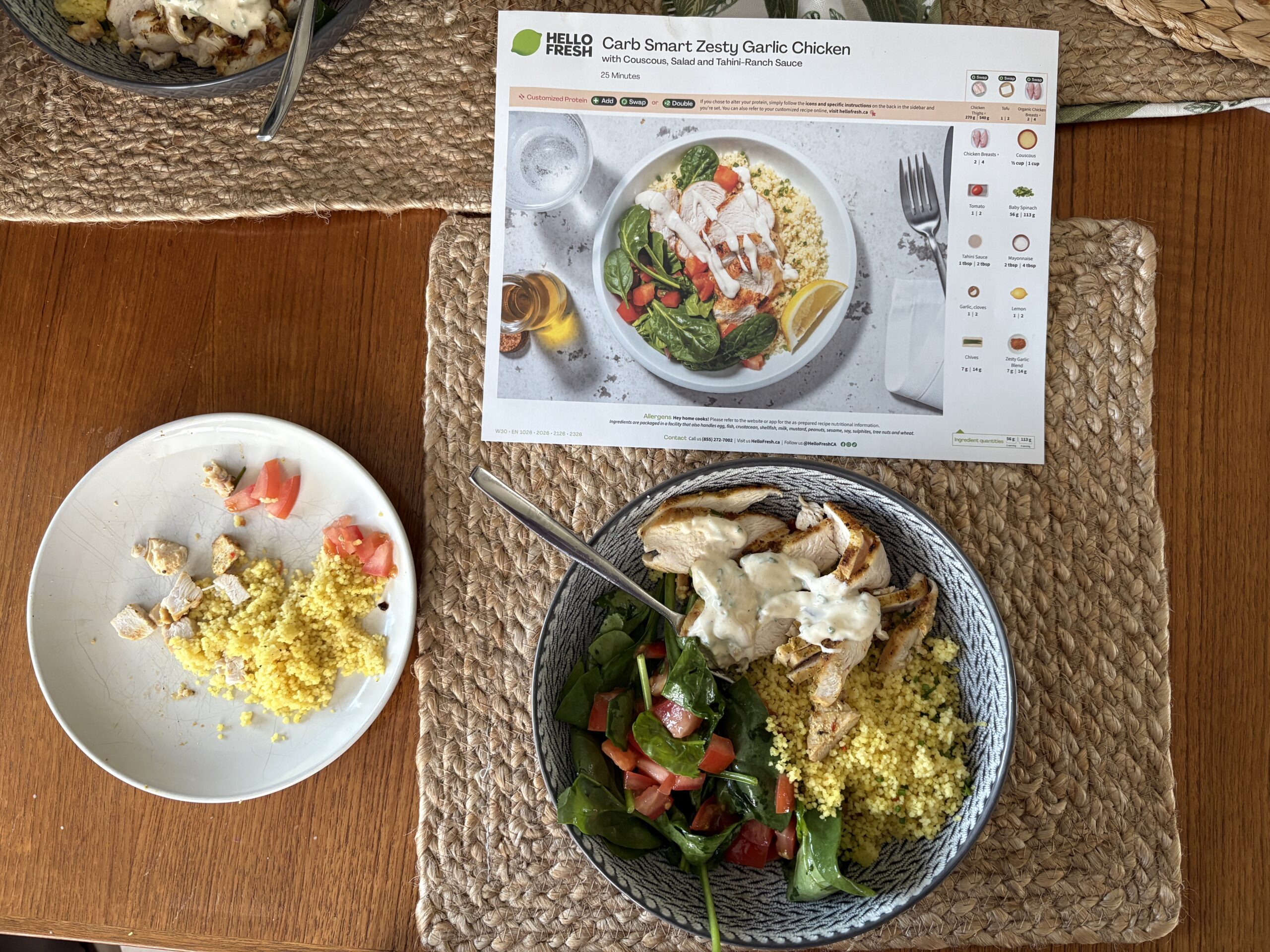 Carb Smart Zesty Garlic Chicken Thighs