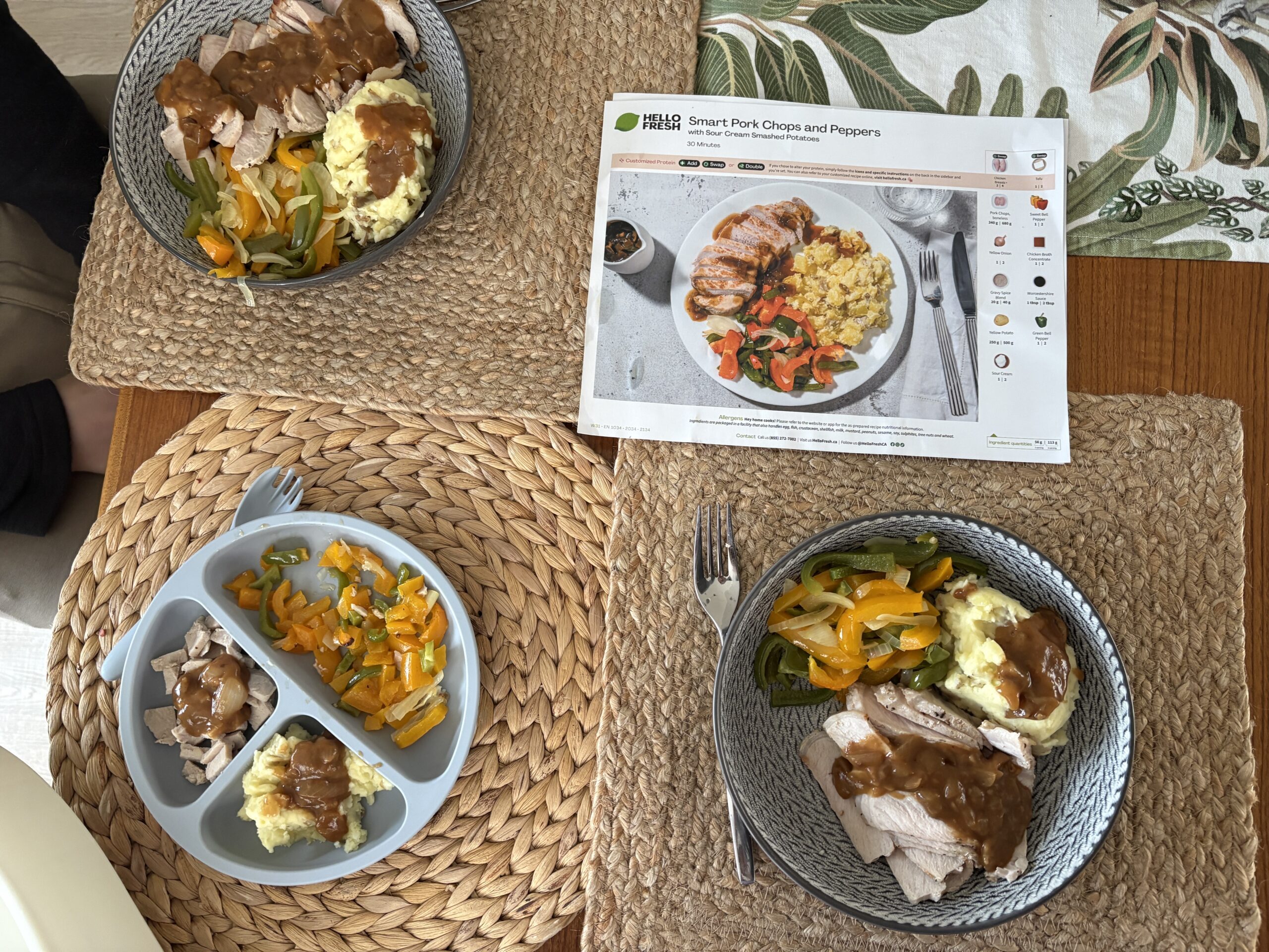 Smart Pork Chops & Peppers (aka The Meal That Needed Zero Baby Drama)