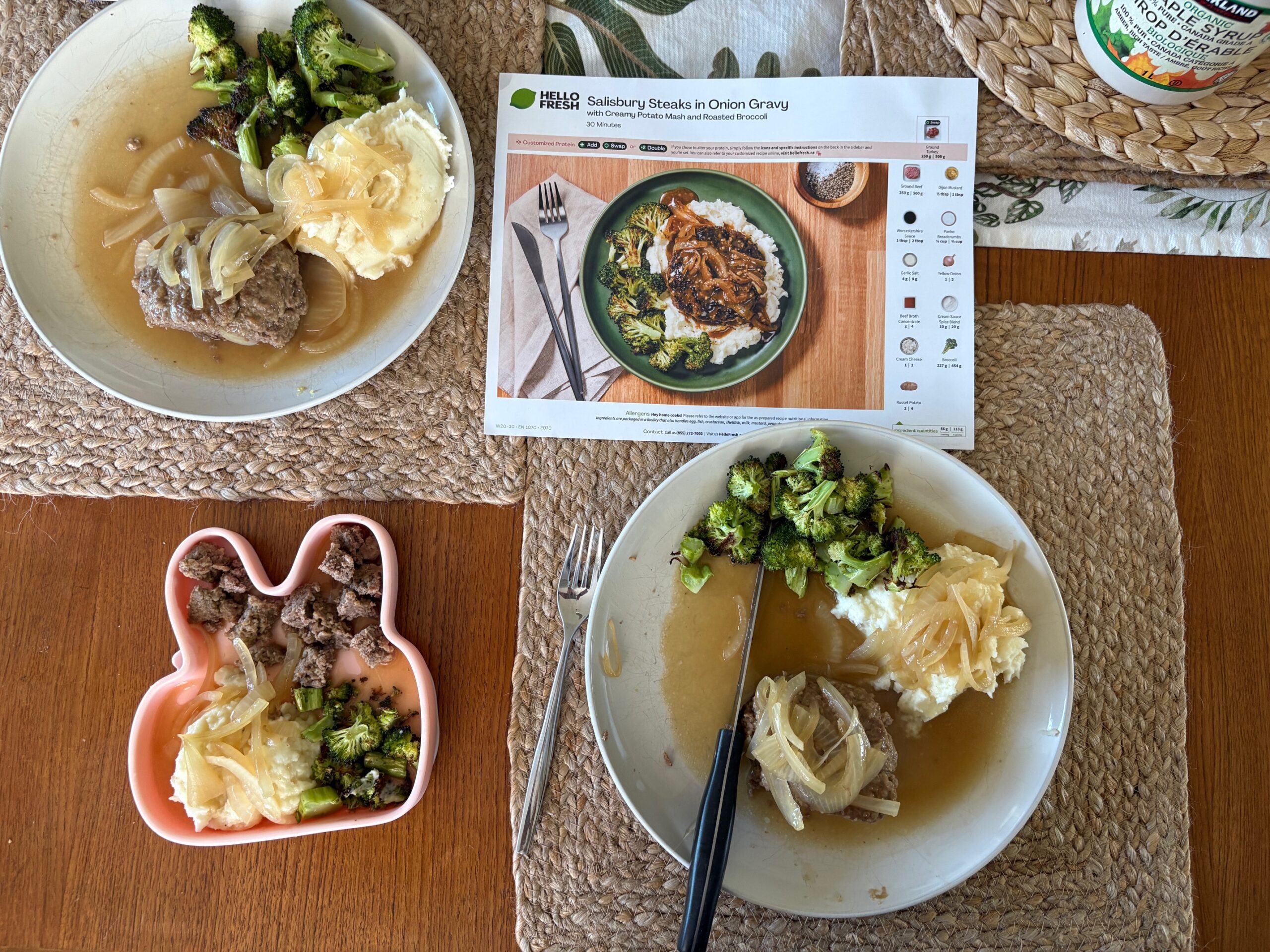 Family Dinner Win: Salisbury Steaks and Mashed Potatoes